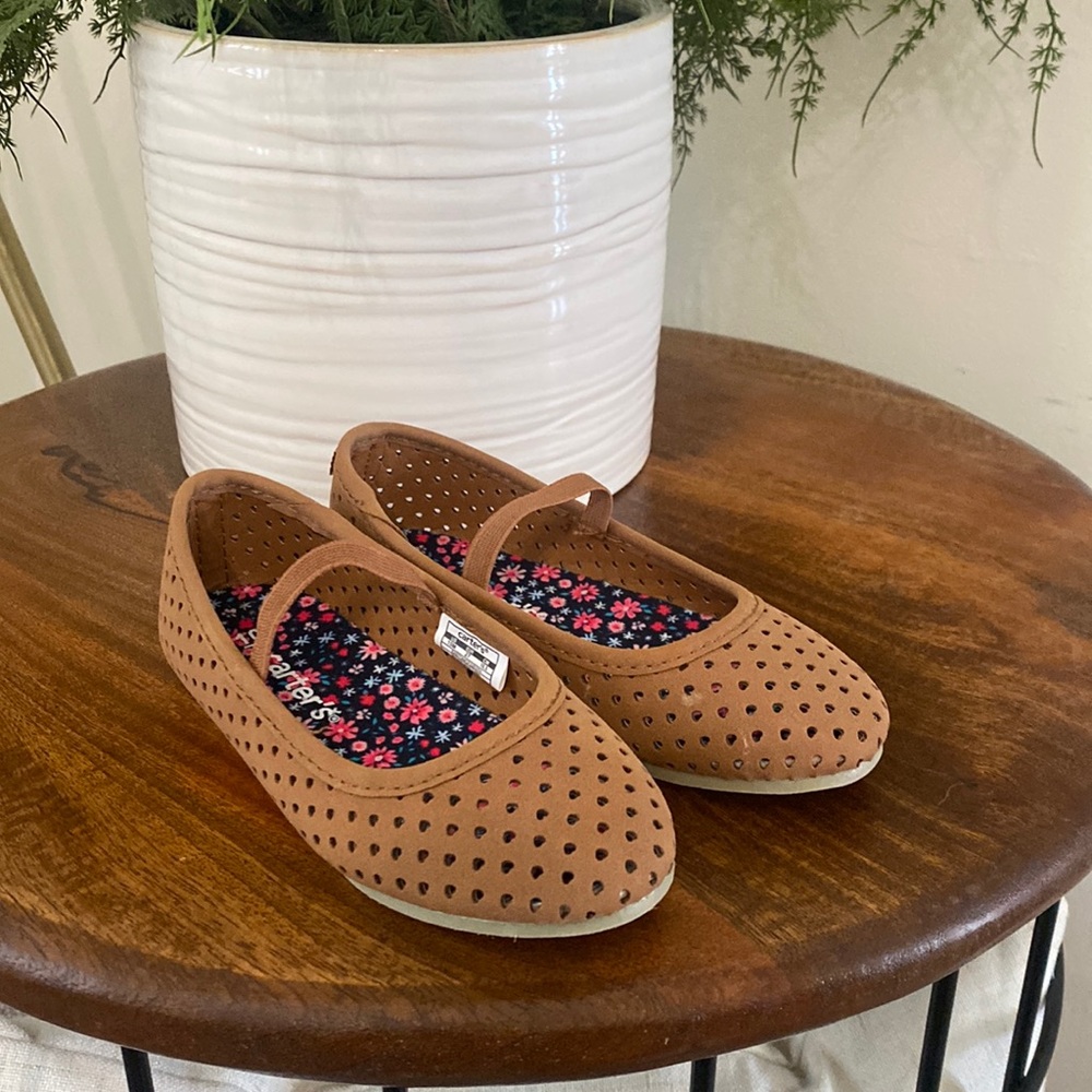 Carters Brown Loafers NWOT